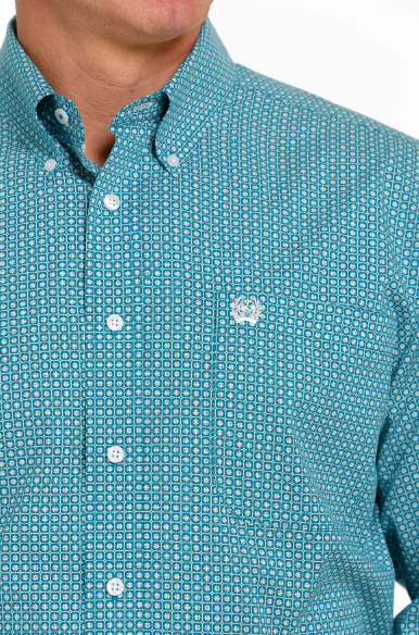 Cinch Men's Shirt - MTW1105498 TEA
