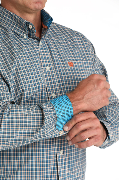 Cinch Mens Shirt - MTW1105954 BLU
