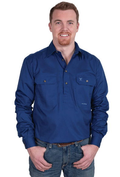 Just Country Men's Cameron 1/2 Button - 10101