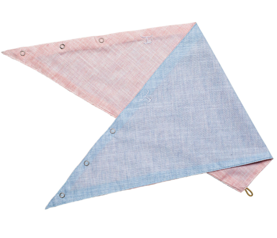 Just Country Women's Carlee Double Sided Scarf - Powder Pink/Powder Blue - SCF2628