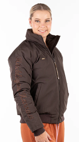 Hitchley & Harrow Equestrian Collection Team Jacket - EQ15-2 Espresso Brown