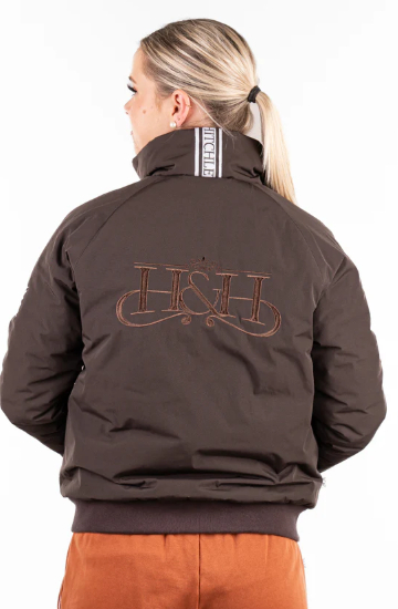 Hitchley & Harrow Equestrian Collection Team Jacket - EQ15-2 Espresso Brown