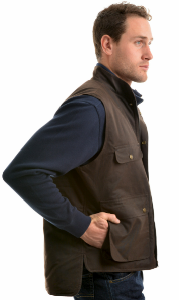 Thomas Cook High Country Professional Oilskin Vest - TCP1632408