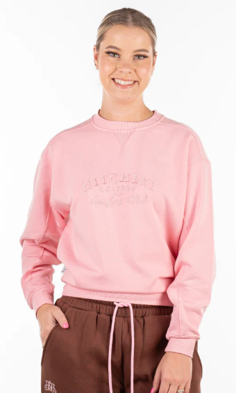 Hitchley & Harrow Pink Fleece Crew - FC01-2000