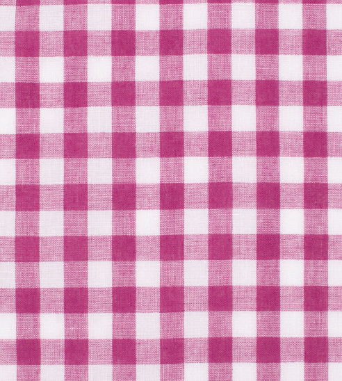 Just Country Infant's Frankie Short Sleeve Check Jumpsuit - Magenta & White - IWSS2665