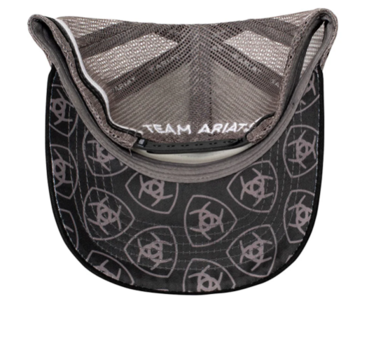 Ariat Est. Patch Trucker Cap - Black/Grey - AC2204