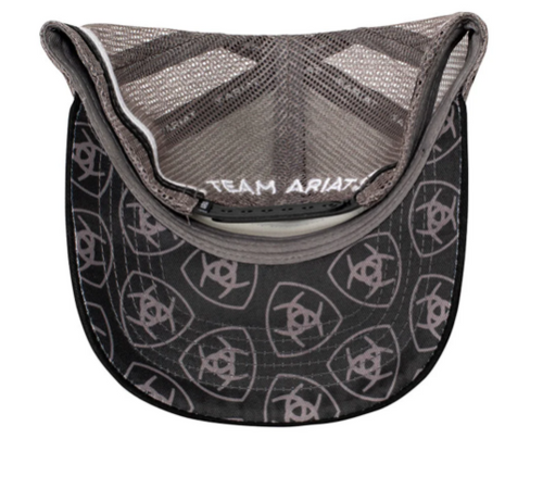 Ariat Est. Patch Trucker Cap - Black/Grey - AC2204