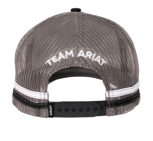 Ariat Est. Patch Trucker Cap - Black/Grey - AC2204