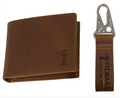 Pilbara Leather Wallet & Keychain Gift Box - RMPA010