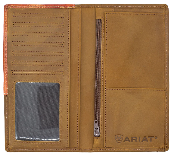 Ariat Rodeo Wallet - Tooled Overlay - WLT1112A