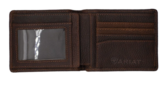 Ariat Bi-Fold Wallet - Logo - WLT2105A