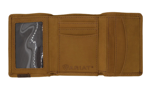 Ariat Tri-Fold Wallet - Accent Overlay - WLT3102A