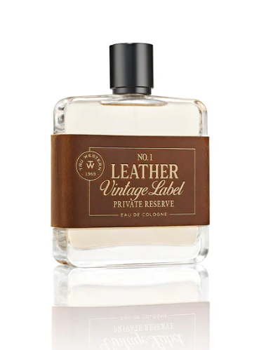 Tru Western Leather Vintage Label #1 Private Reserve Eau De Cologne - 98083