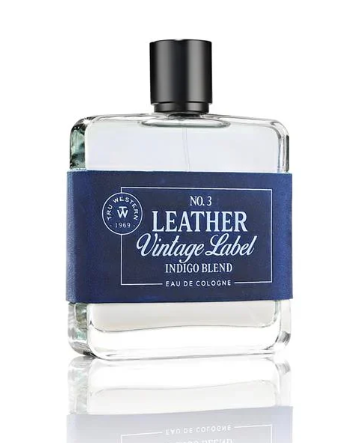 Tru Western Leather Vintage Label #3 Indigo Blend Eau De Cologne - 98087