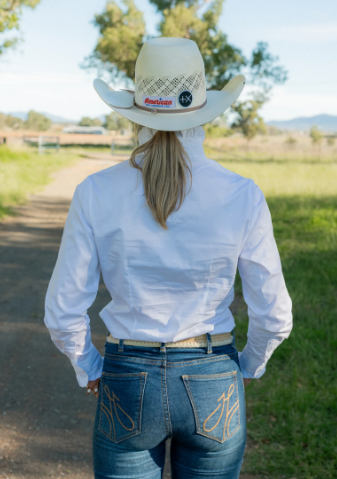 Black Colt Kirby Shirt - White