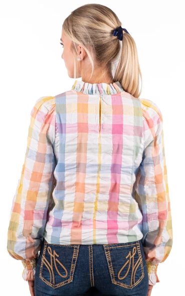 Hitchley & Harrow LC Collection Check Top - LC36-2010