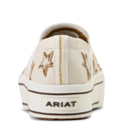 Ariat Women's Skylar Star Slip On Shoe - Ivory Pearl - 10074367