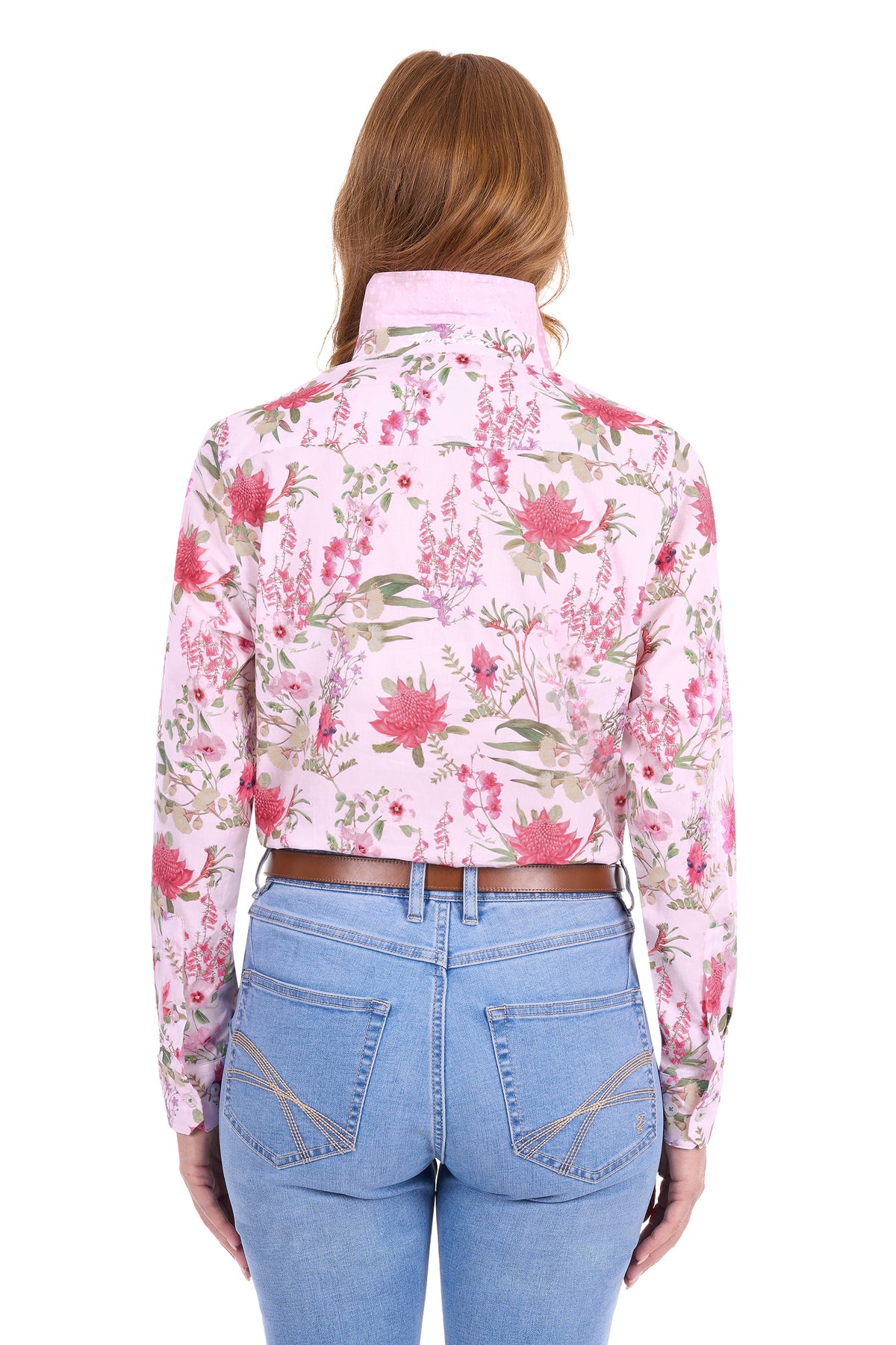 Thomas Cook Women's Frankie Long Sleeve Shirt - Pink Multi - T6S2114068