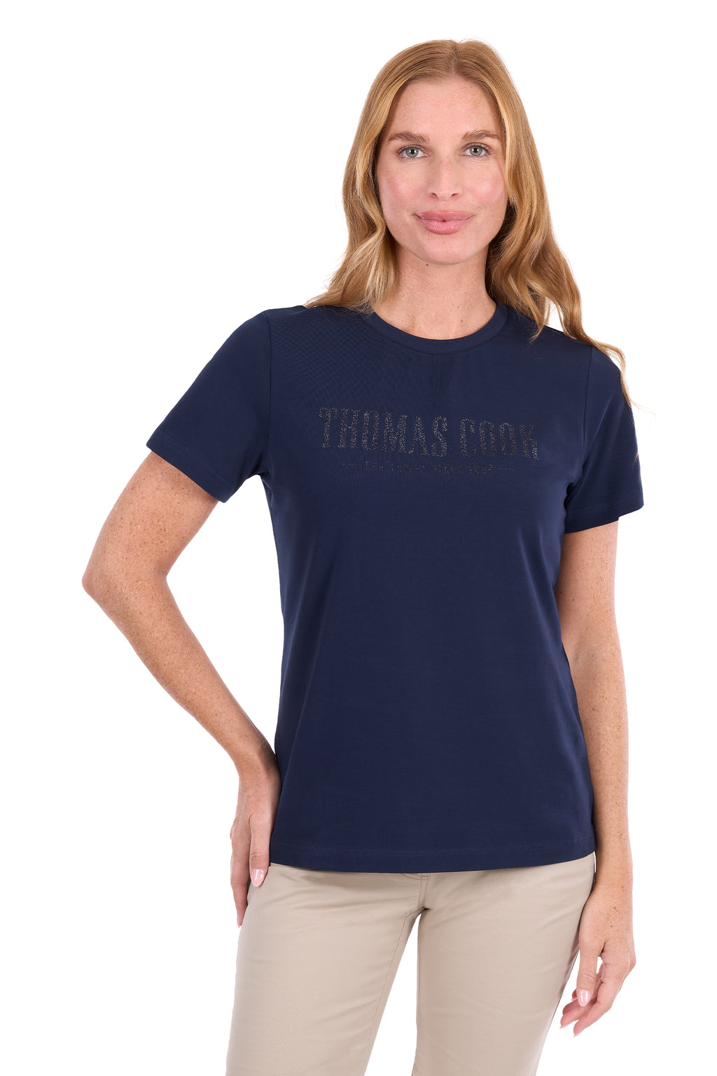 Thomas Cook Women's Jo Short Sleeve Tee - Navy - T6S2515105
