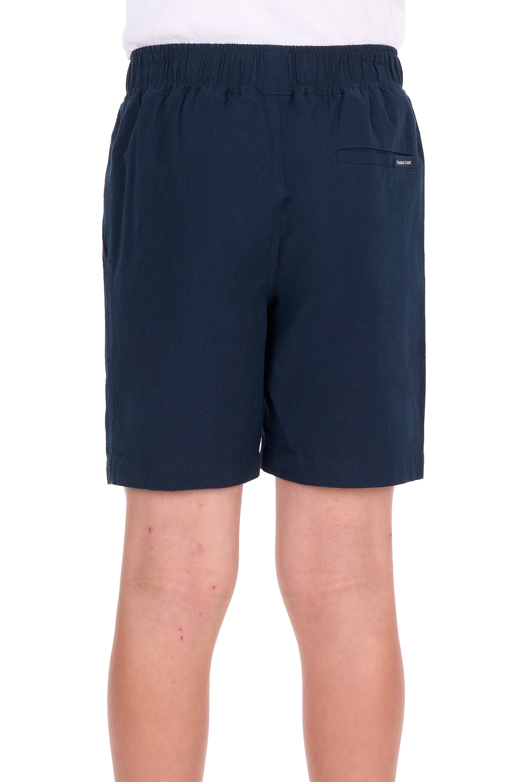 Thomas Cook Boy's Jaxon Linen Short - Navy - T6S3309002