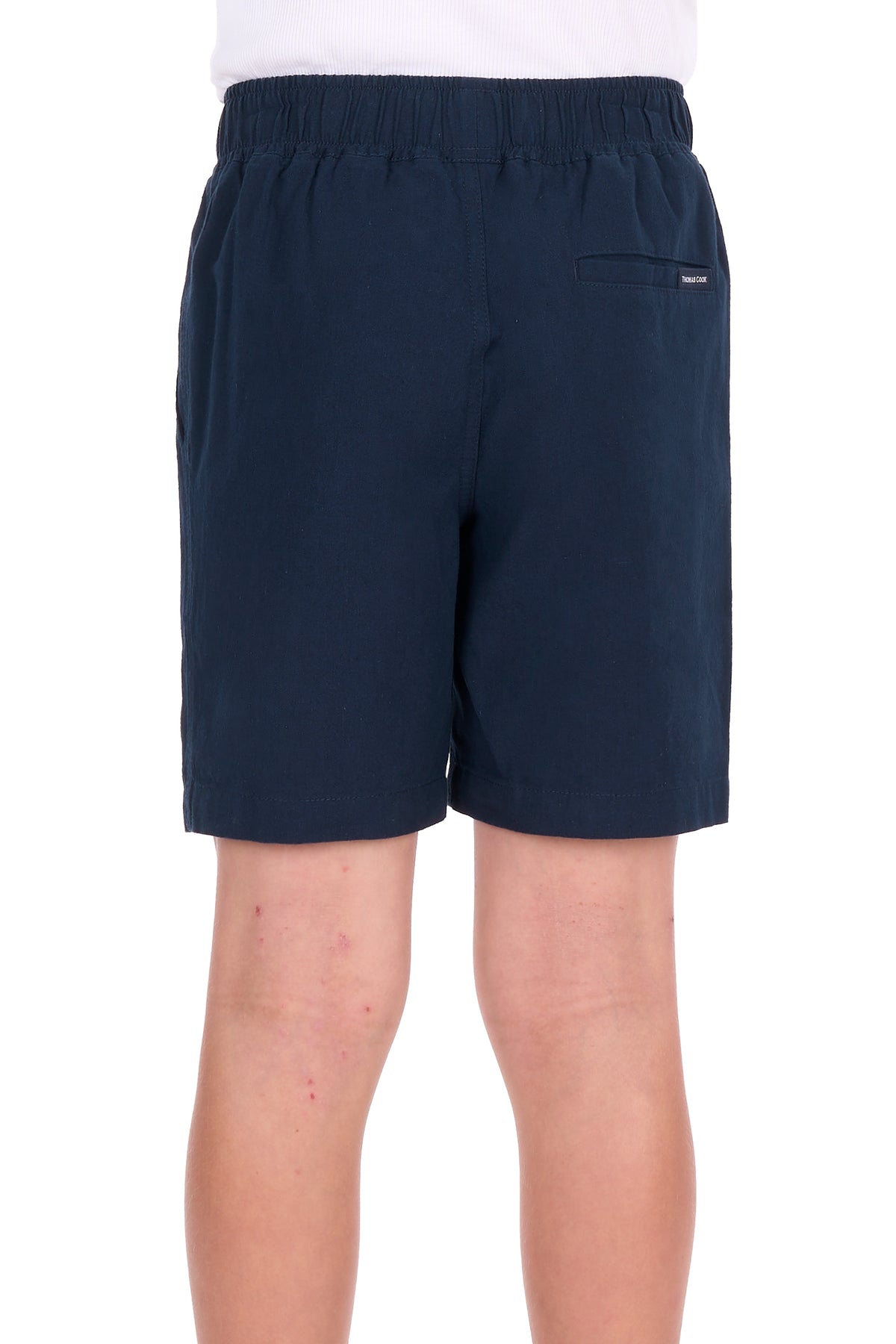 Thomas Cook Boy's Jaxon Linen Short - Navy - T6S3309002