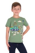 Thomas Cook Boy's Joey Short Sleeve Tee - Light Green - T6S3513125