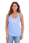 Wrangler Women's Maya Tank - Light Blue - X6S2508649