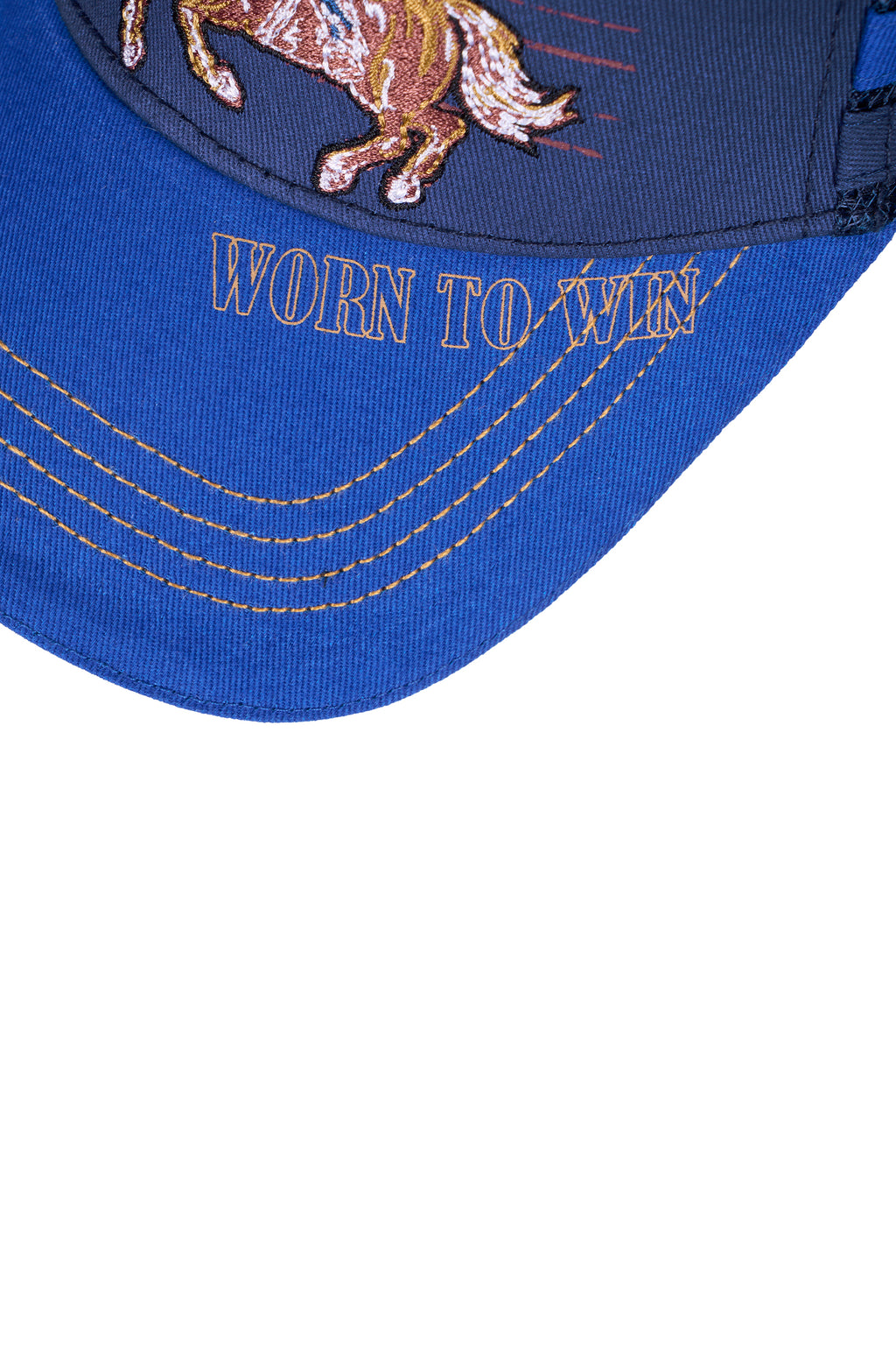 Wrangler Kids' Abe Trucker Cap - Navy/Blue - X6S3946CAP