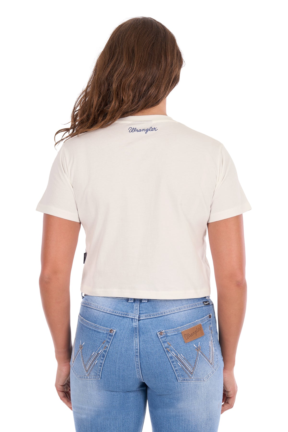 Wrangler Women's Cindy Crop Short Sleeve Tee - XCP2596647